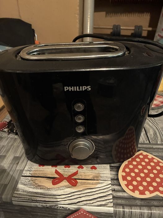 Toster Philips czarny