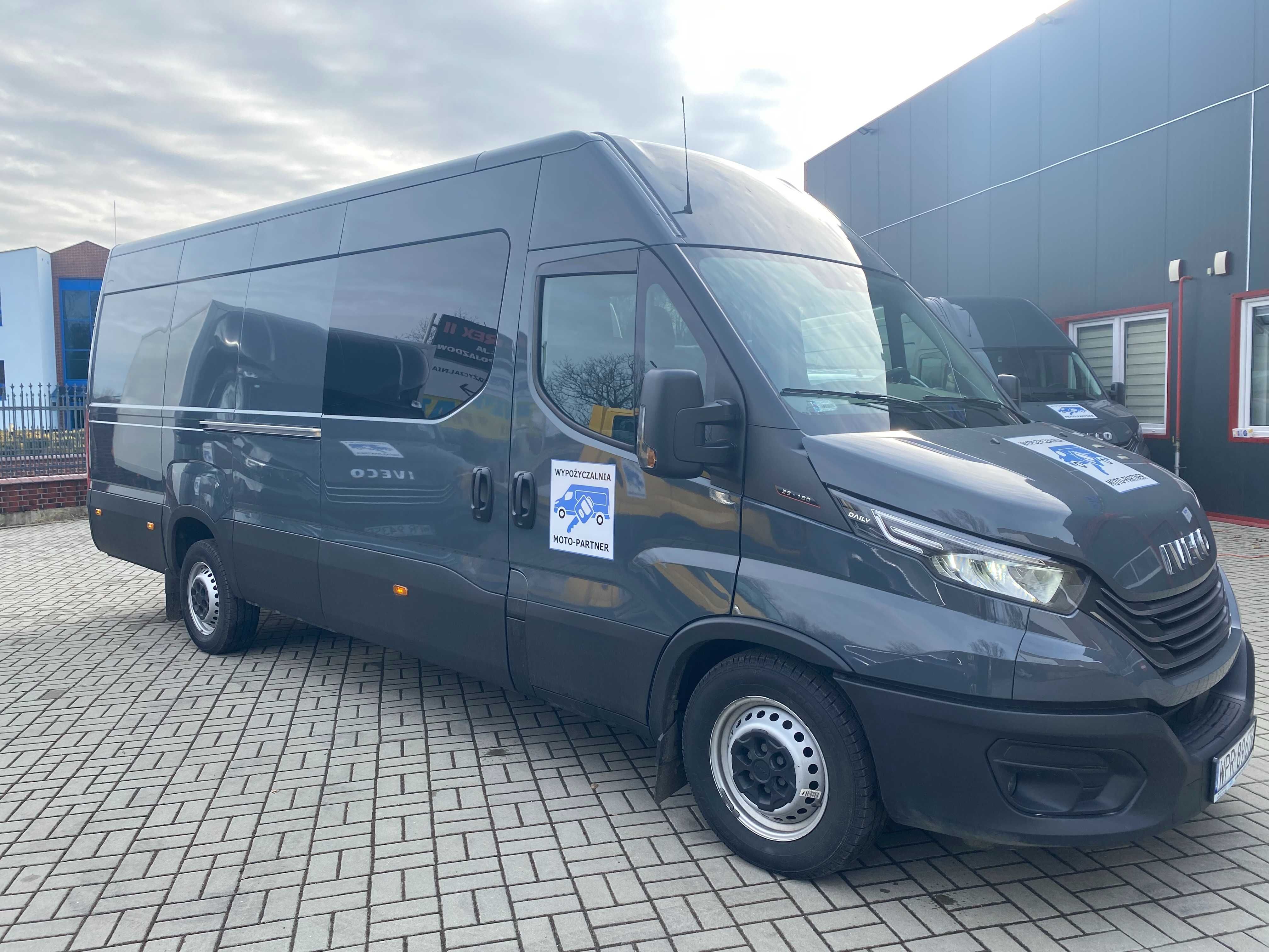 Wynajem Iveco Daily Brygadówka 7-osobowy / Bus / Furgon/ Automat ŚLĄSK