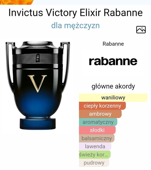Rabanne Invictus Victory Elixir 50 ml – NOWE / ORYGINALNE