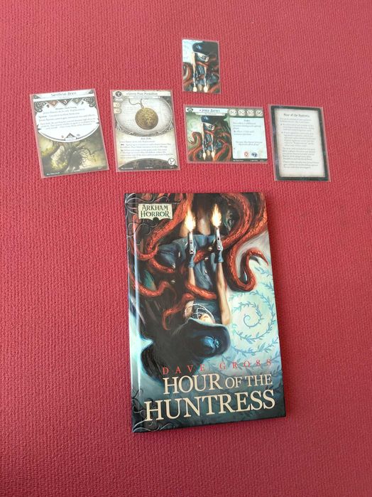 Dave Gross, Hour of the Huntress, Arkham Horror, Książka + Karty