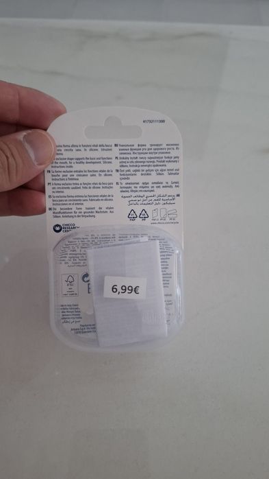 Chucha chupeta Chicco nova