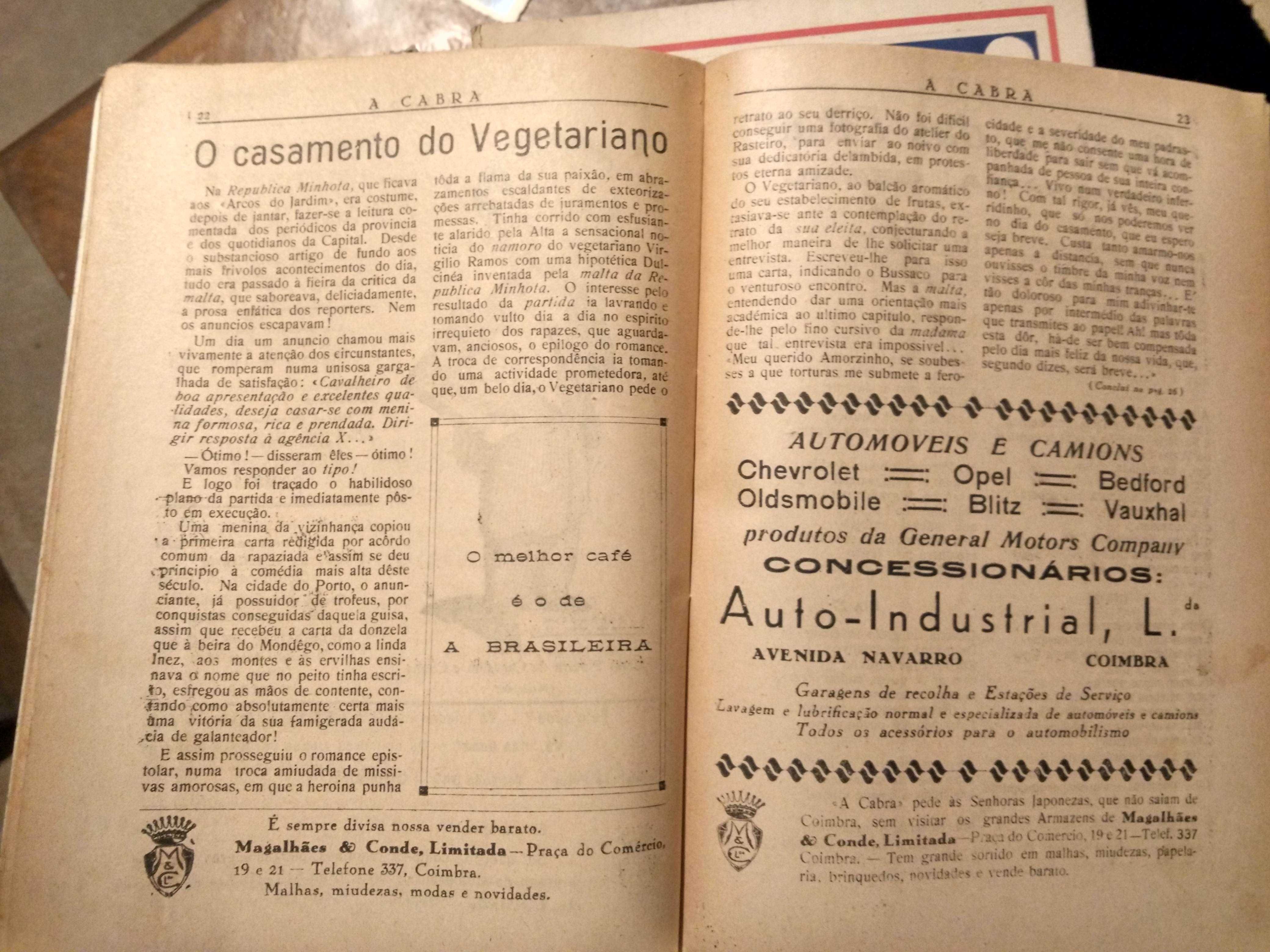 Subsídios para sua História - Coimbra - Bissaya Barreto - 1961