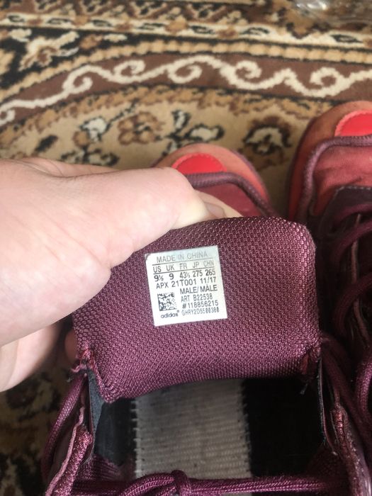 Raf simons burgundy