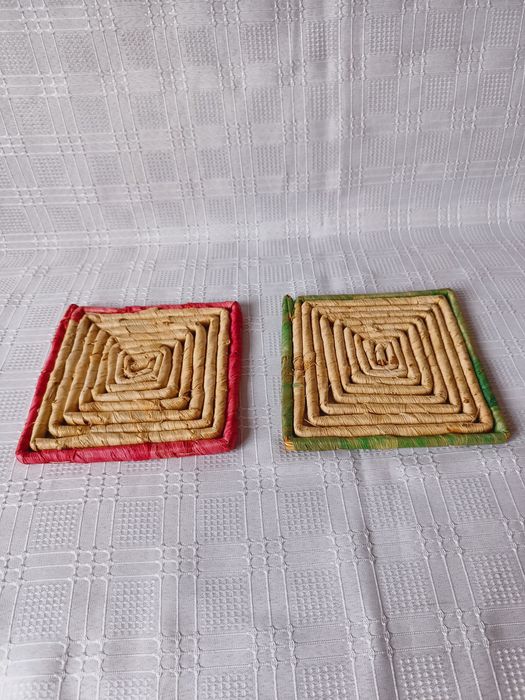 Podkładki bambusowe do kuchni, 17/17cm