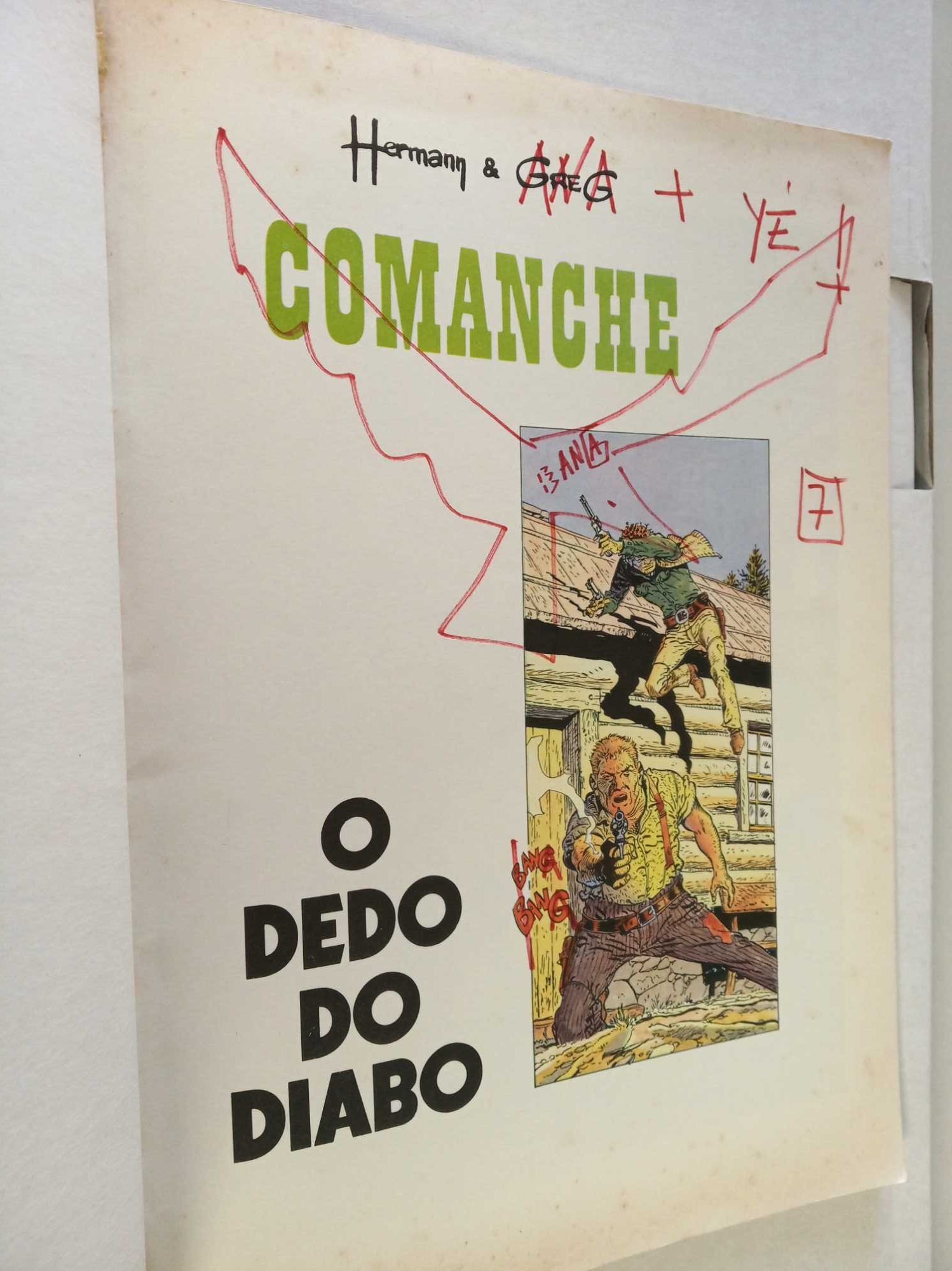Comanche - O Dedo do Diabo - Hermann & Greg
