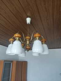 Lampa sufitowa rustykalna