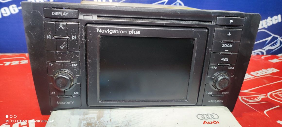 Radio Navigation Plus z Kodem Audi A6 C5 Lift Blask Gołdap