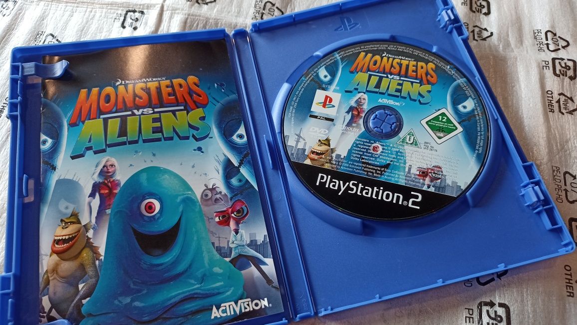 Monsters vs Aliens PS2 możliwa zamiana SKLEP kioskzgrami Ursus