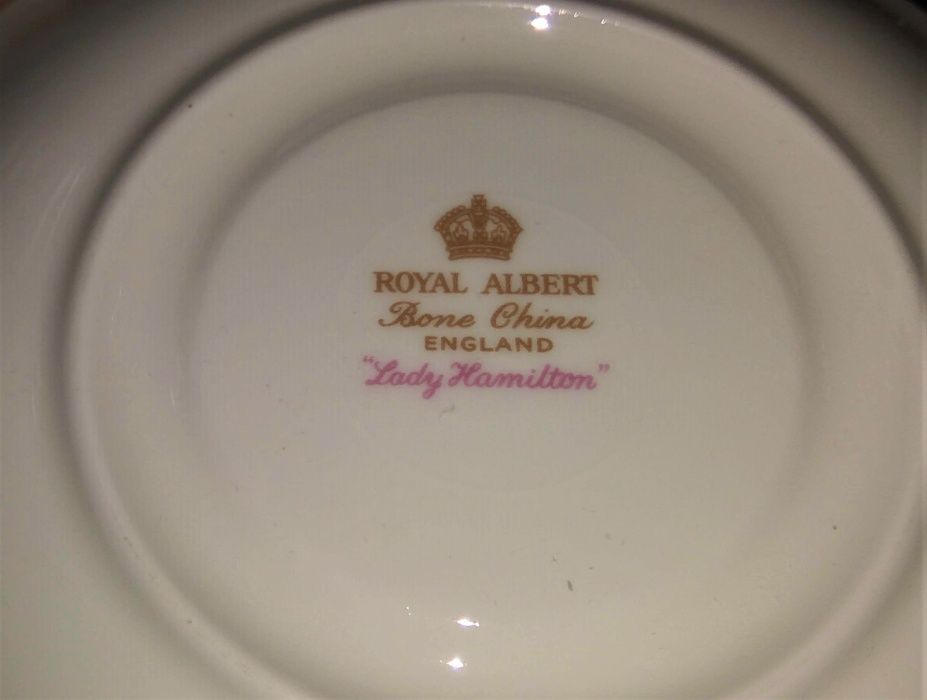 Serviço Chá Café Royal Albert Lady Hamilton