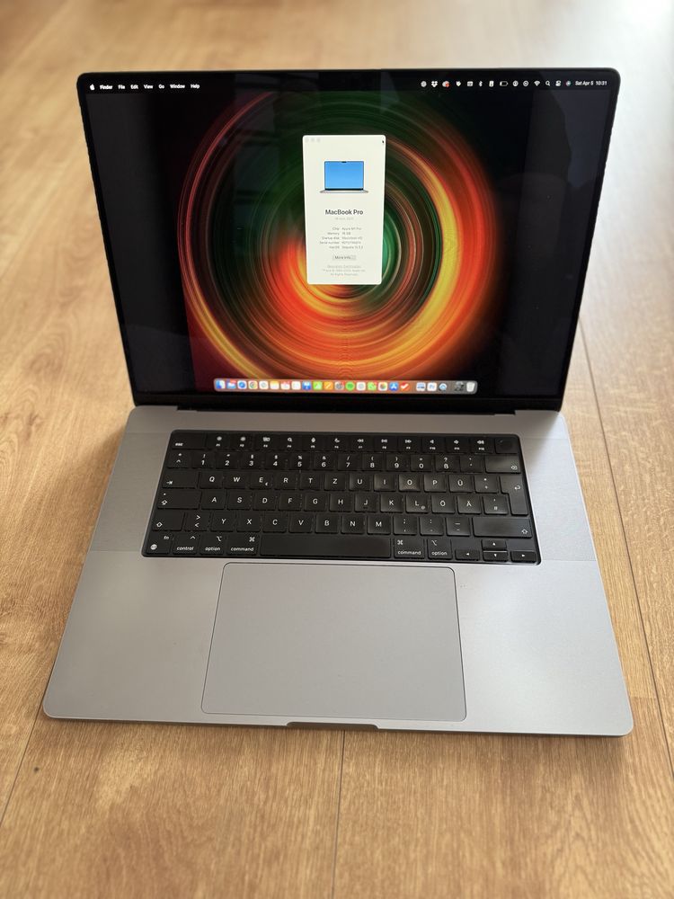 Apple macbook pro 16 M1