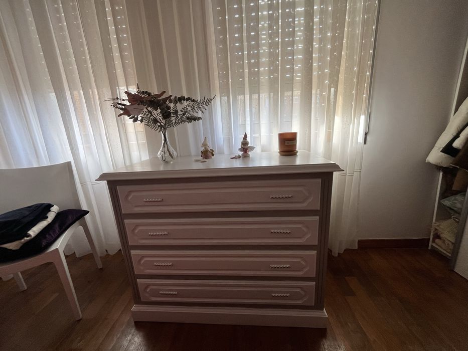 Quarto estilo retro temodelado