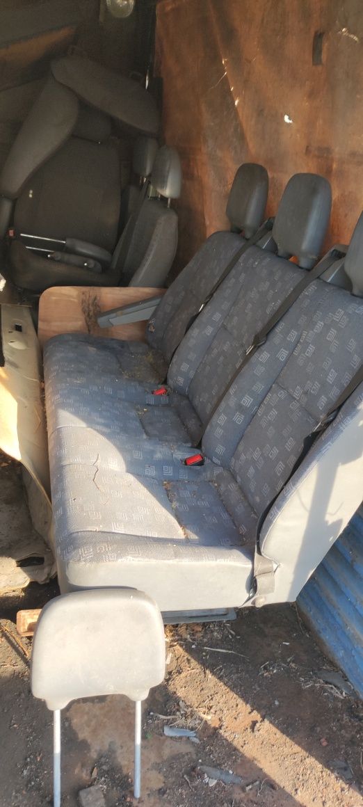 Siedzenie kanapa fotel kierowcy Mercedes sprinter VW crafter kaczka