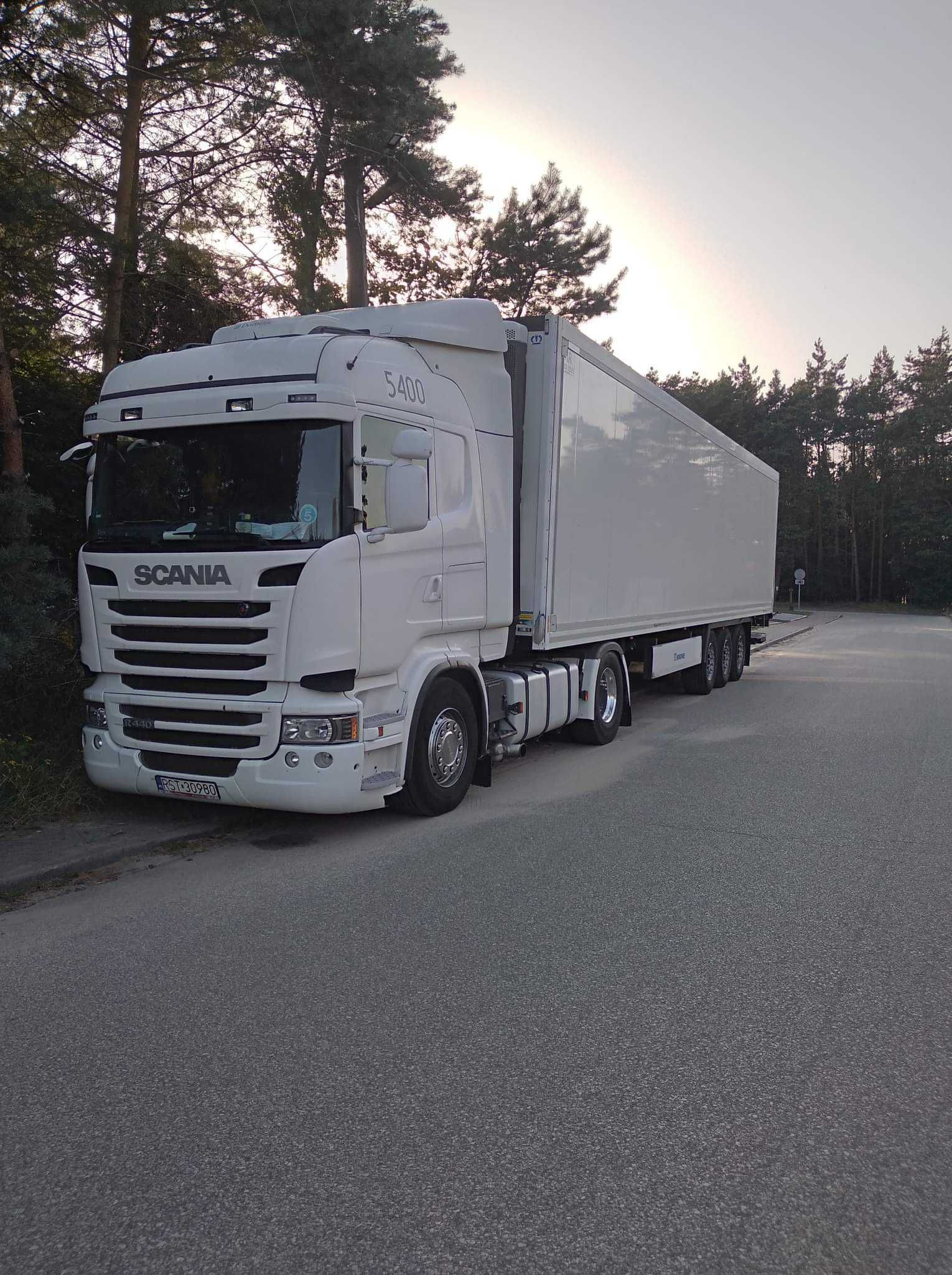 Wynajmę ciągniki siodłowe Scania R440