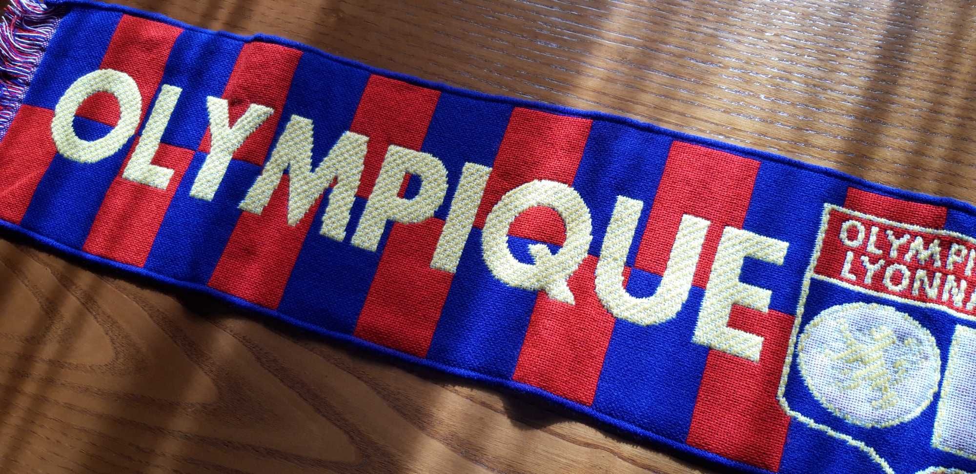 Cachecol Equipa de futebol "Olympique Lyonnais" - NOVO.