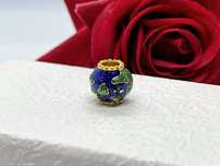 Charm's planeta ziemia kula srebro S925