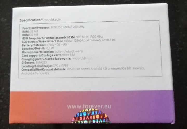 Zegarek z lokalizacją GPS