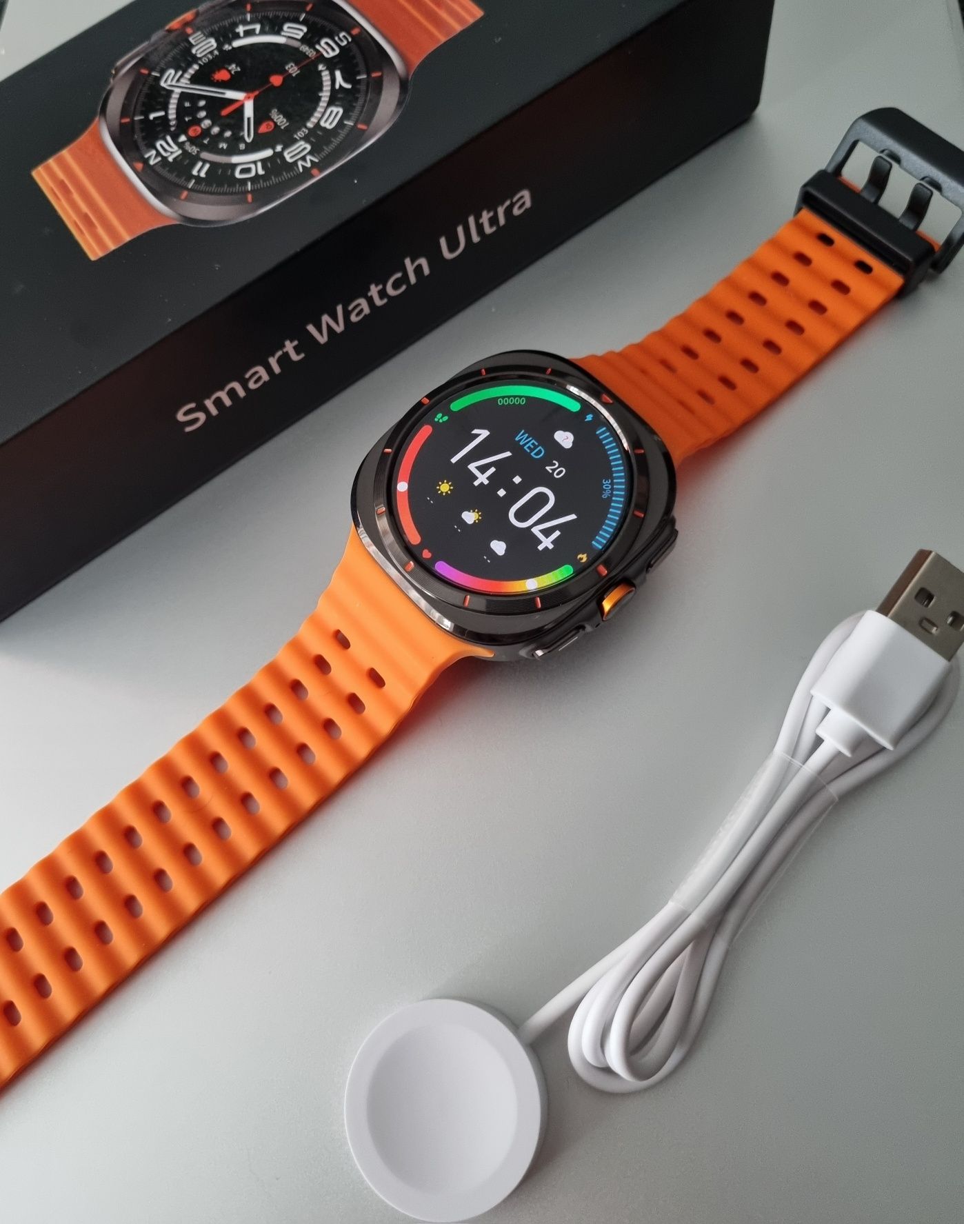 Smartwatch GALAXY ULTRA Black Nowy