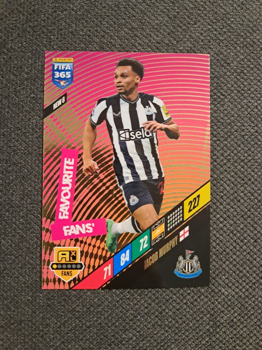 karta Jacob Murphy Newcastle United Panini Fifa 365 sezon 2024