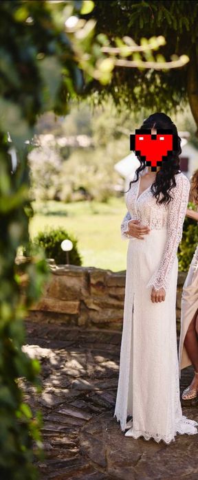 Suknia ślubna z salonu Marifeld – stan idealny, po czyszczeniu