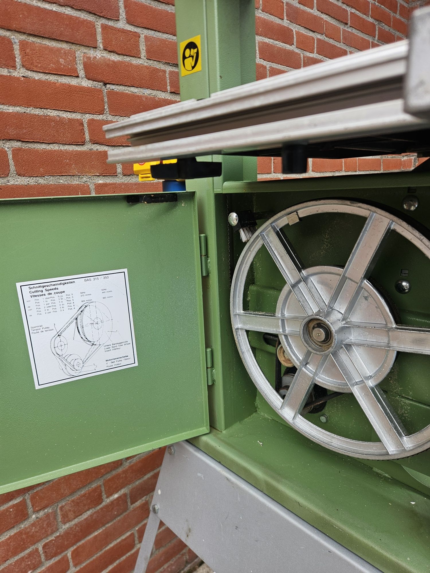 Elektra beckum bas 315/4 Piła tasmowa