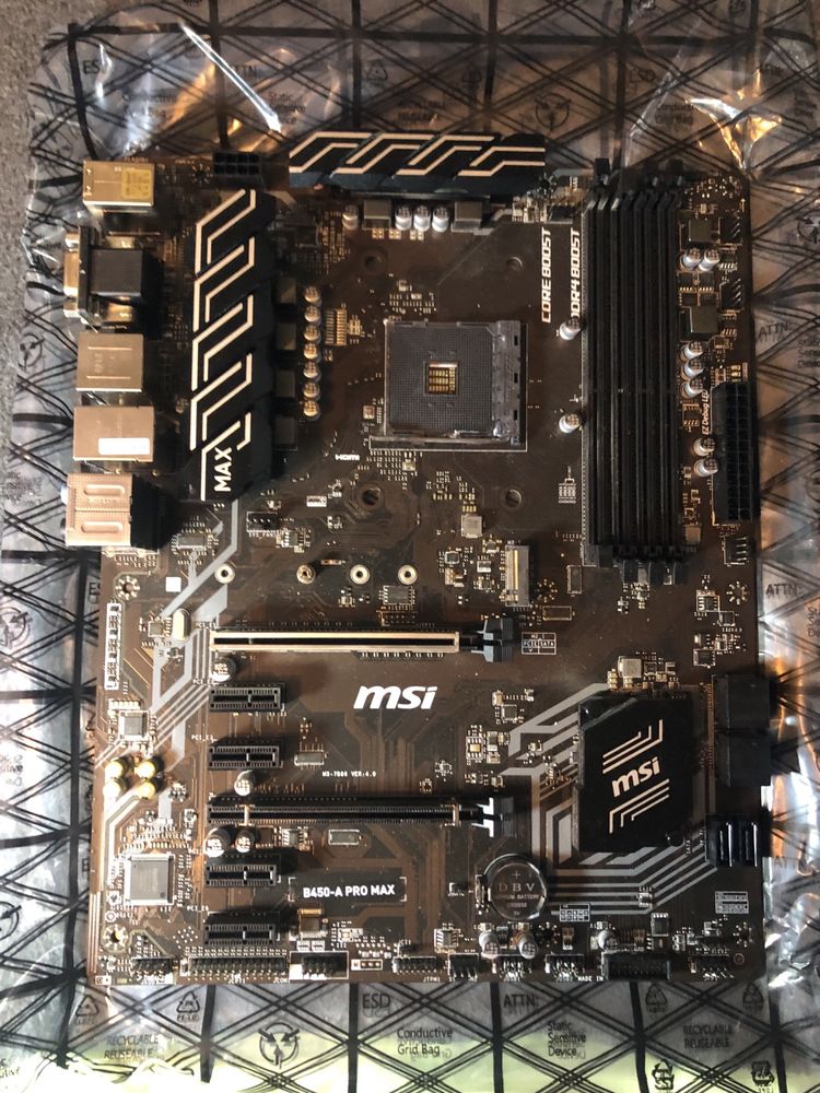 Msi B450-A-PRO MAX am4s