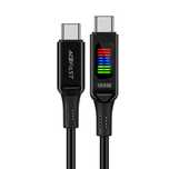 Kabel Acefast C7-03 Usb-C Usb-C 100W 1.2M Z Wyświetlaczem - Czarny