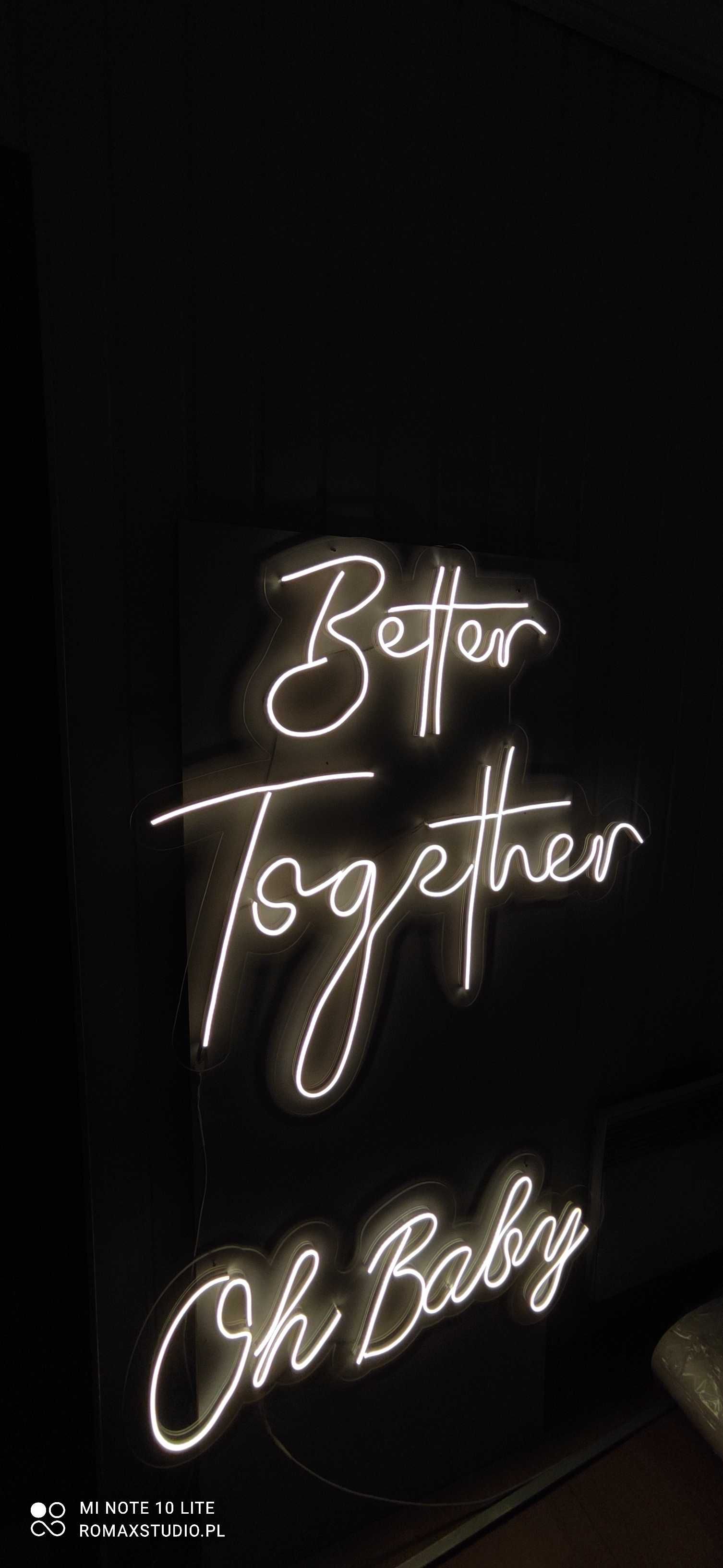 Better Together neon, ledon, flex