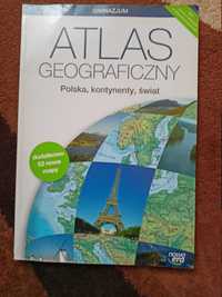 Atlas geograficzny dla szkół podstawowych.