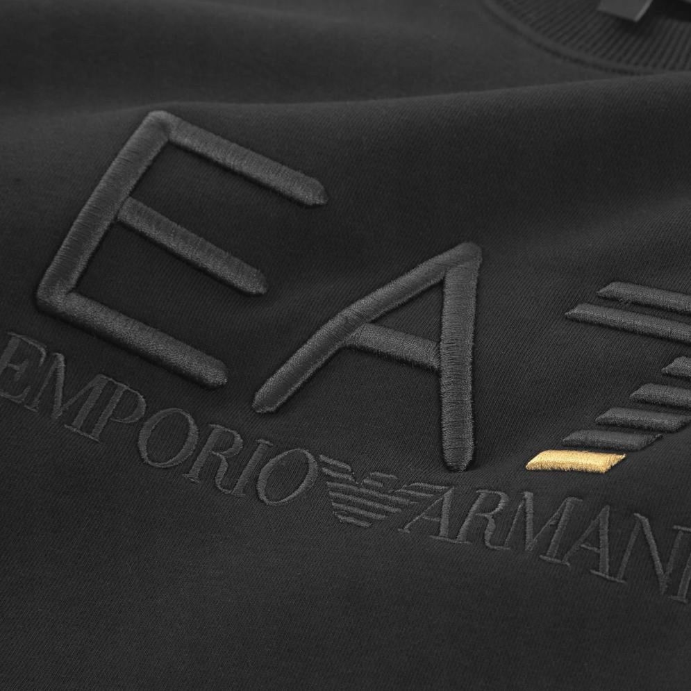 Ea7 Emporio Armani Bluza Logo Haftowane Cz R. Xxl