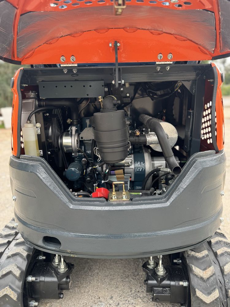 Mini escavadora giratoria 2 ton motor kubota