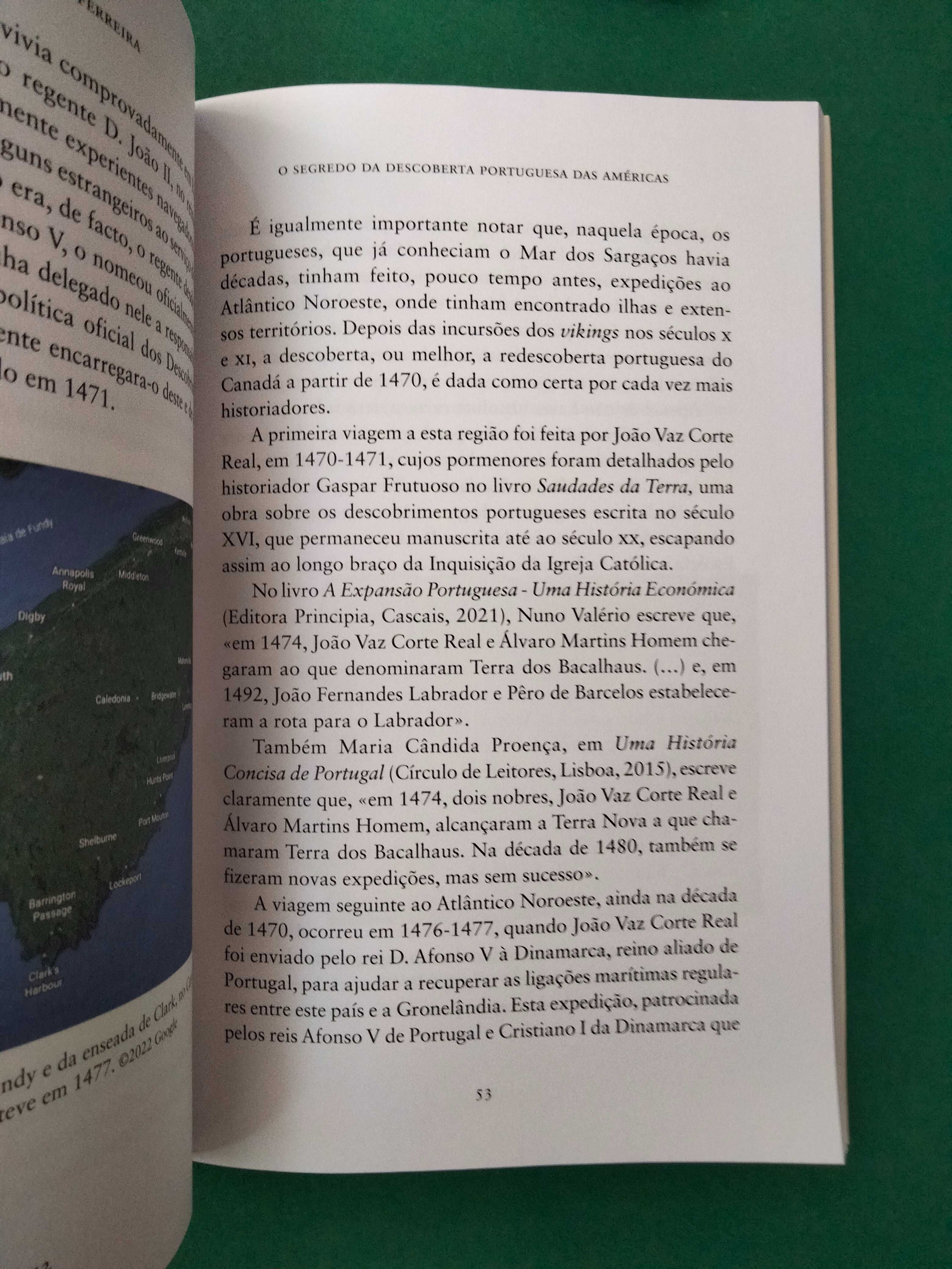 O Segredo da Descoberta Portuguesa das Américas - José Gomes Ferreira