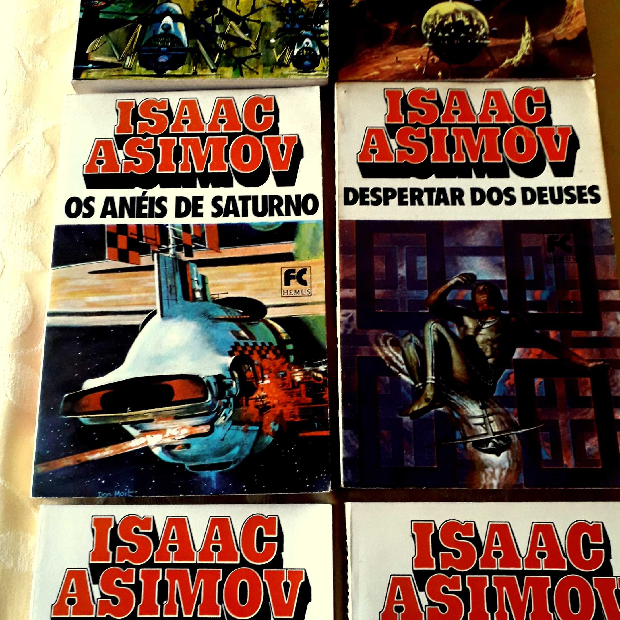 Isaac Asimov - Diversos Livros da Editora Hemus (Brasil)