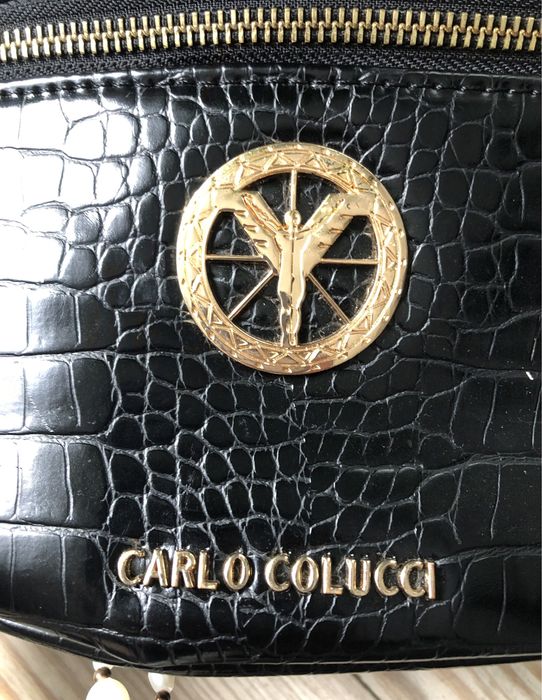 Nerka saszetka skora carlo colucci zlite dodatki tk maxx
