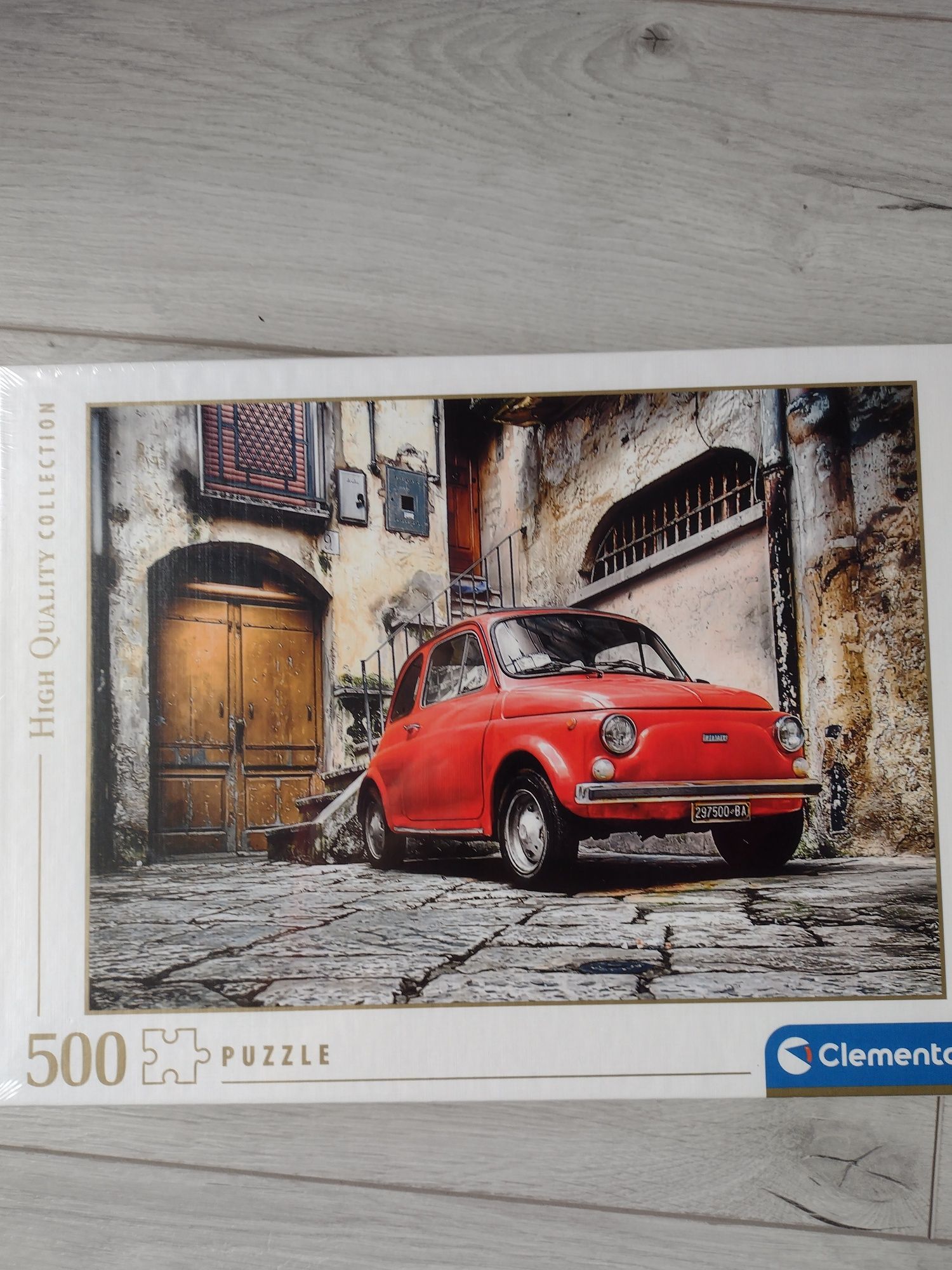 Puzzle fiat 500 elementow