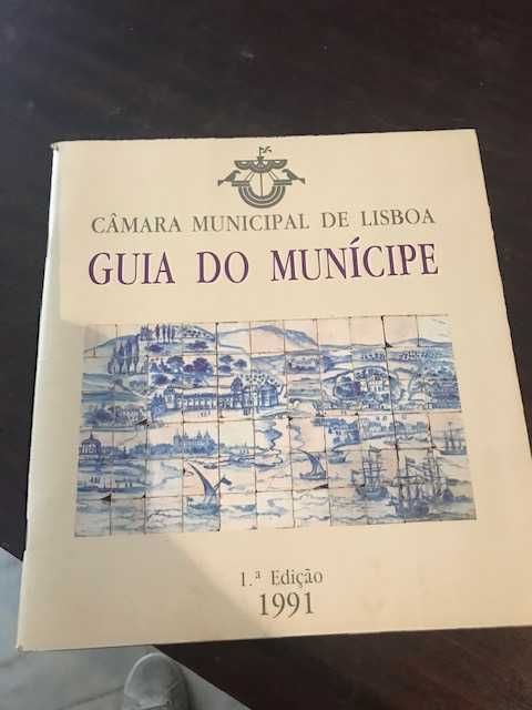 Livro Câmara Municipal Lisboa - Guia do Munícipe - Dr. Jorge Sampaio