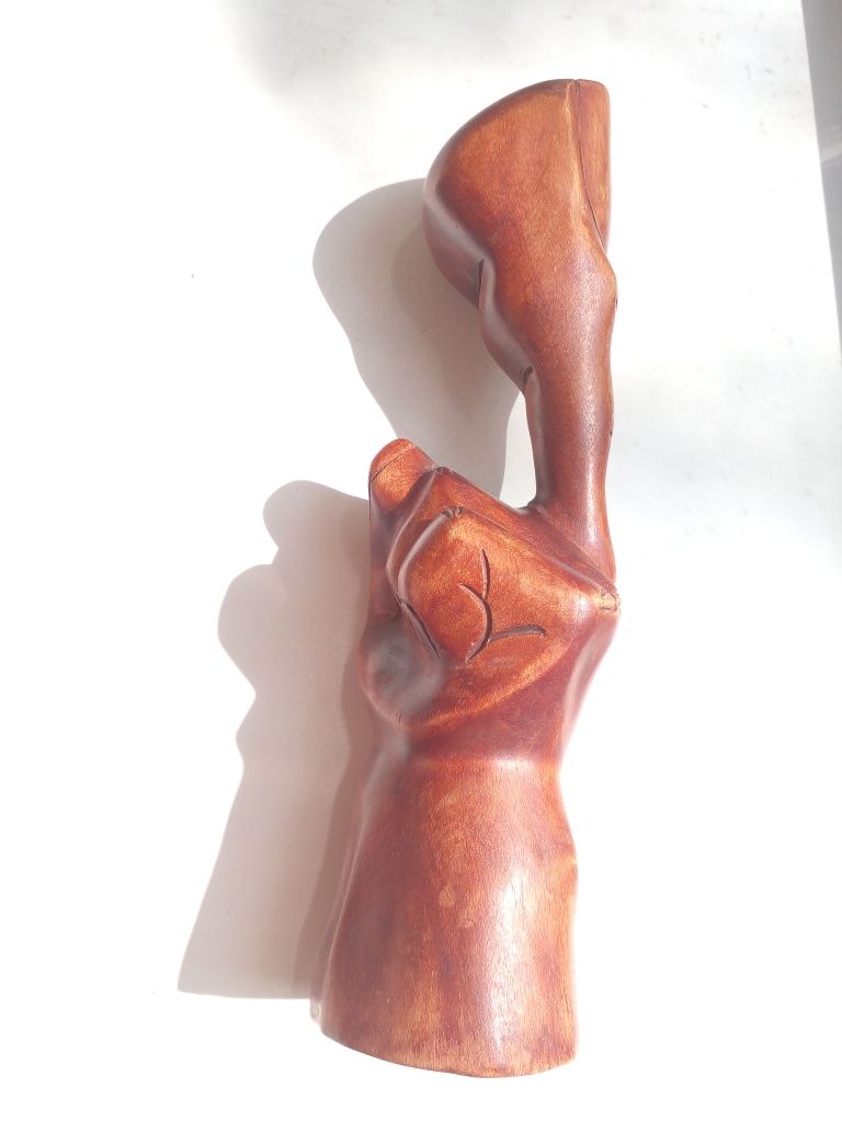 Статуэтка деревянная средний палец fuck