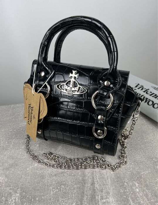 Vivienne Westwood Betty Mini сумка чорна жіноча louis klein
