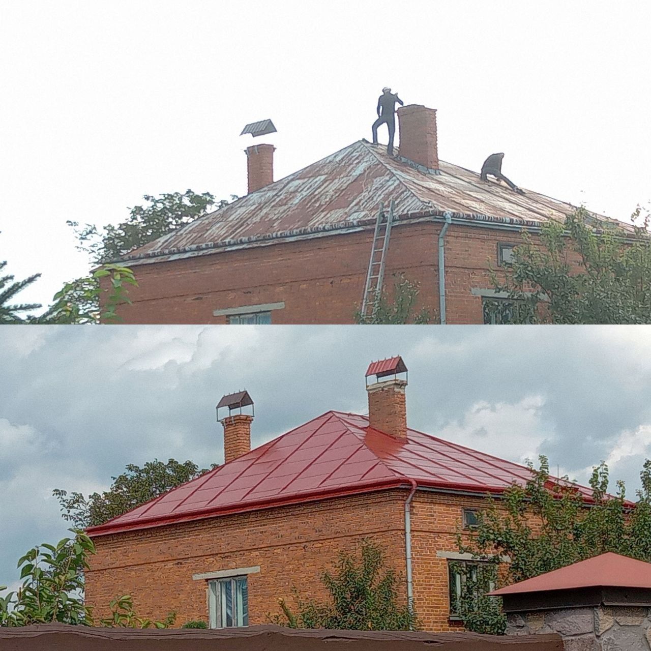 фарбування дахів