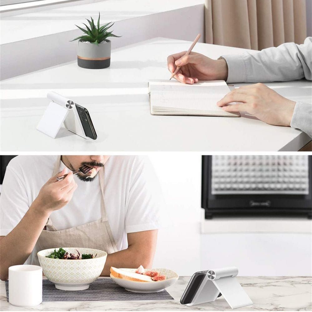 tech-protect z1 universal stand holder smartphone & tablet white