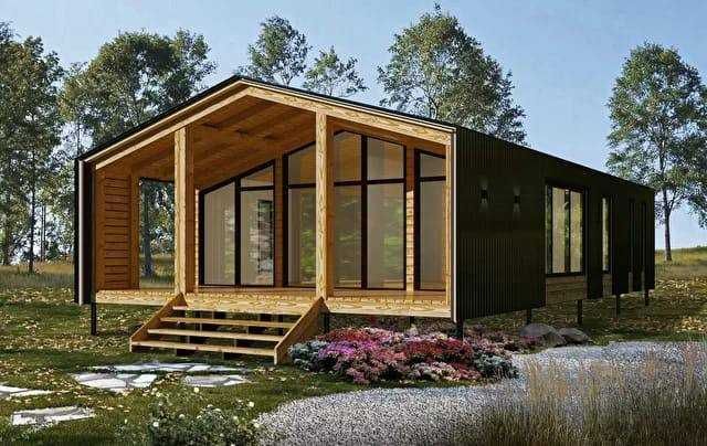 Domki całoroczne зanelowo-szkieletowe SIP 35m2 oraz 90-120m2