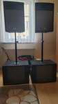 Zestaw 4 kolumn estradowych Peavey Pro 15 i Pro Sub.England.