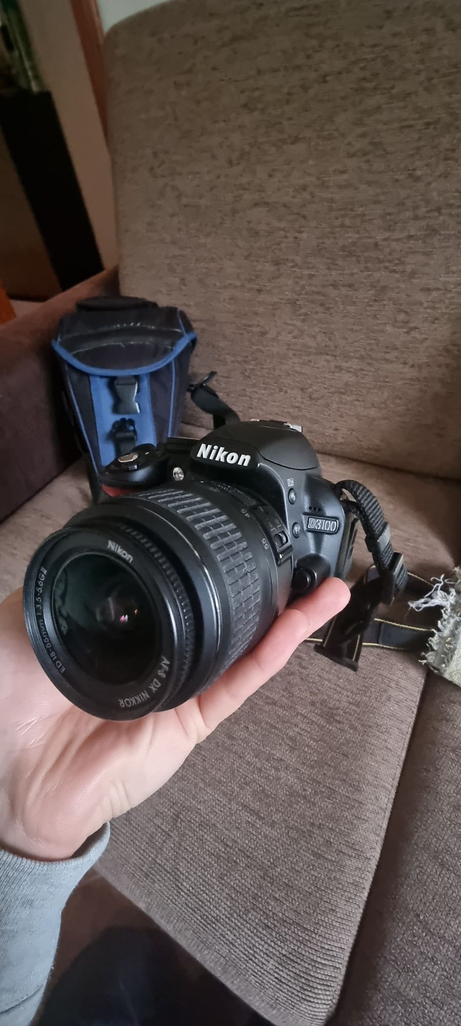 Nikon D3100 c/ bolsa transporte