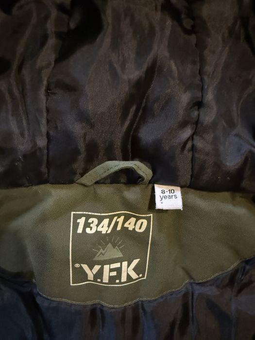 Куртка Y.F.K 134/140 ( 8-10 років ) оливка / хакі