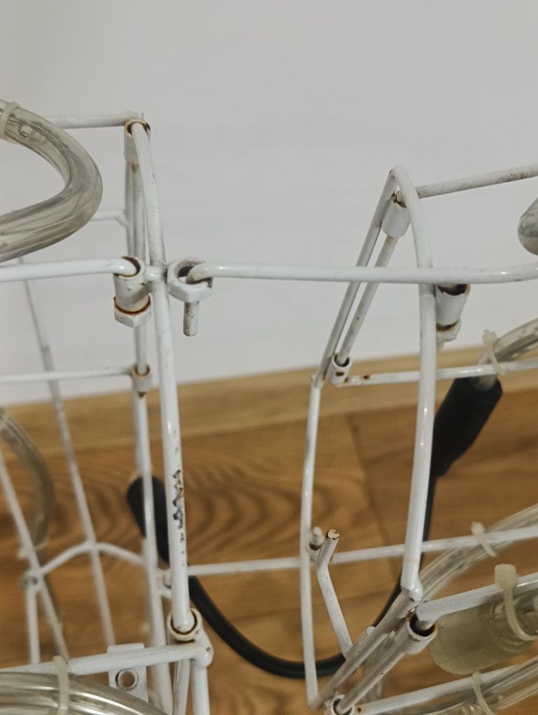 Renifer świetlny LED gigant XXL 115cm jelonek świąteczny biały zimny
