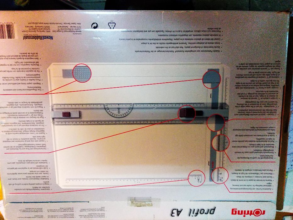 Rotring prancha desenho A3 profil Nova