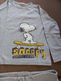 pijama cinzento (calça e manga comprida) Snoopy