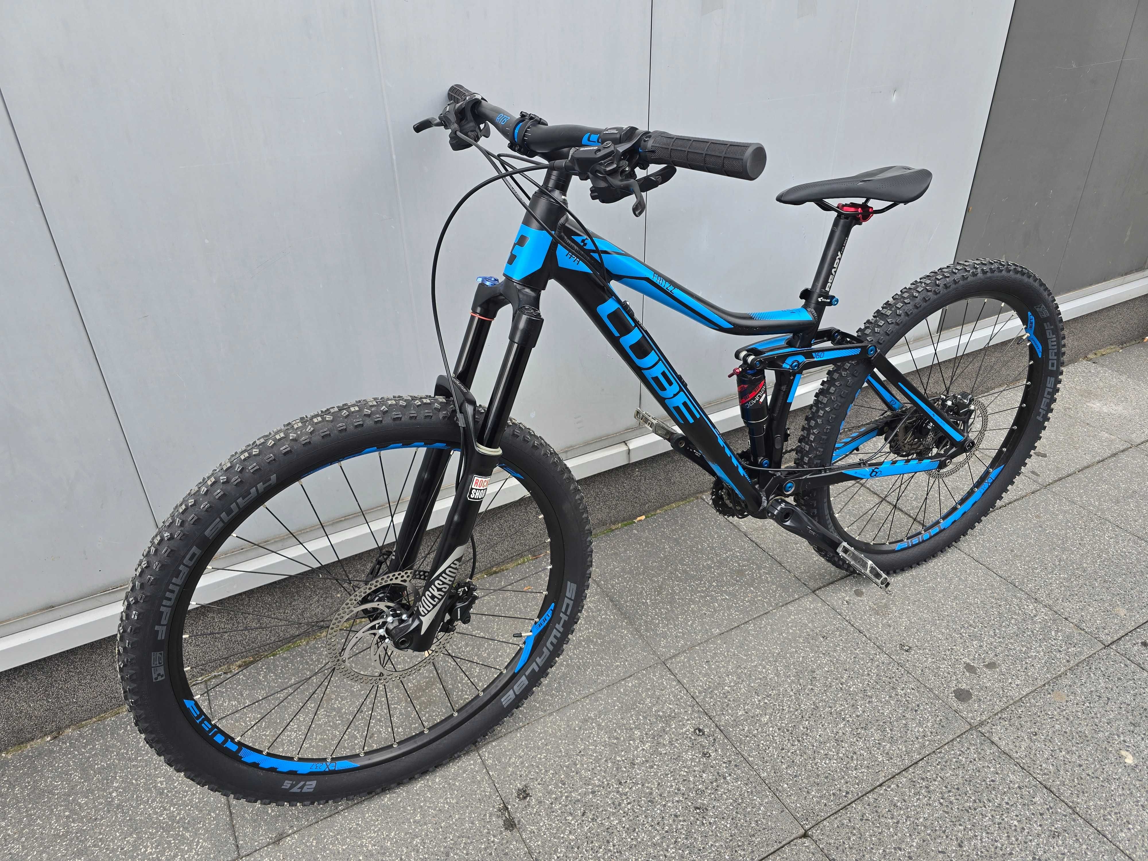 CUBE FRITZZ 160 HPA Rower enduro 160 mm 27,5 S 16 cali 40 cm MTB FULL