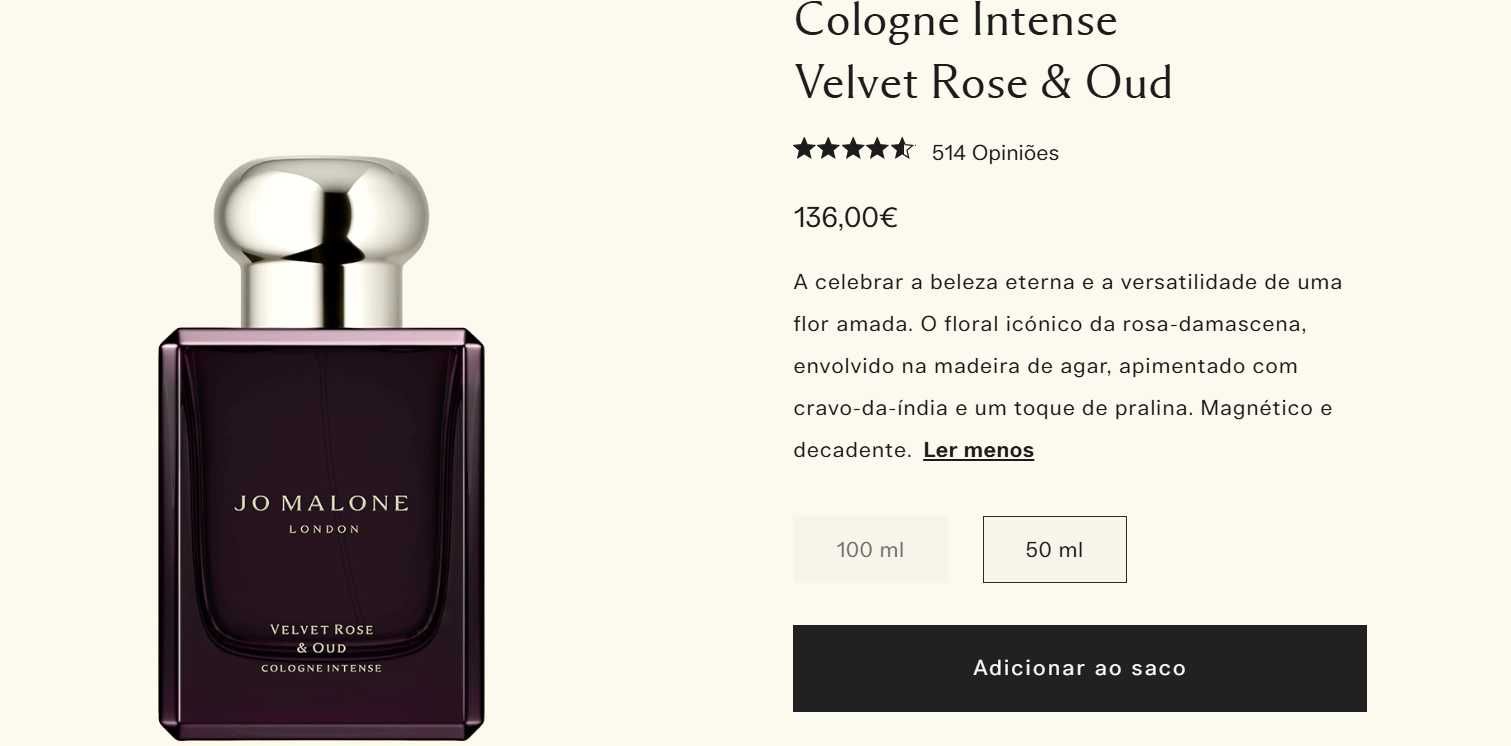 JO MALONE Coffret Velvet Rose & Oud - Novo