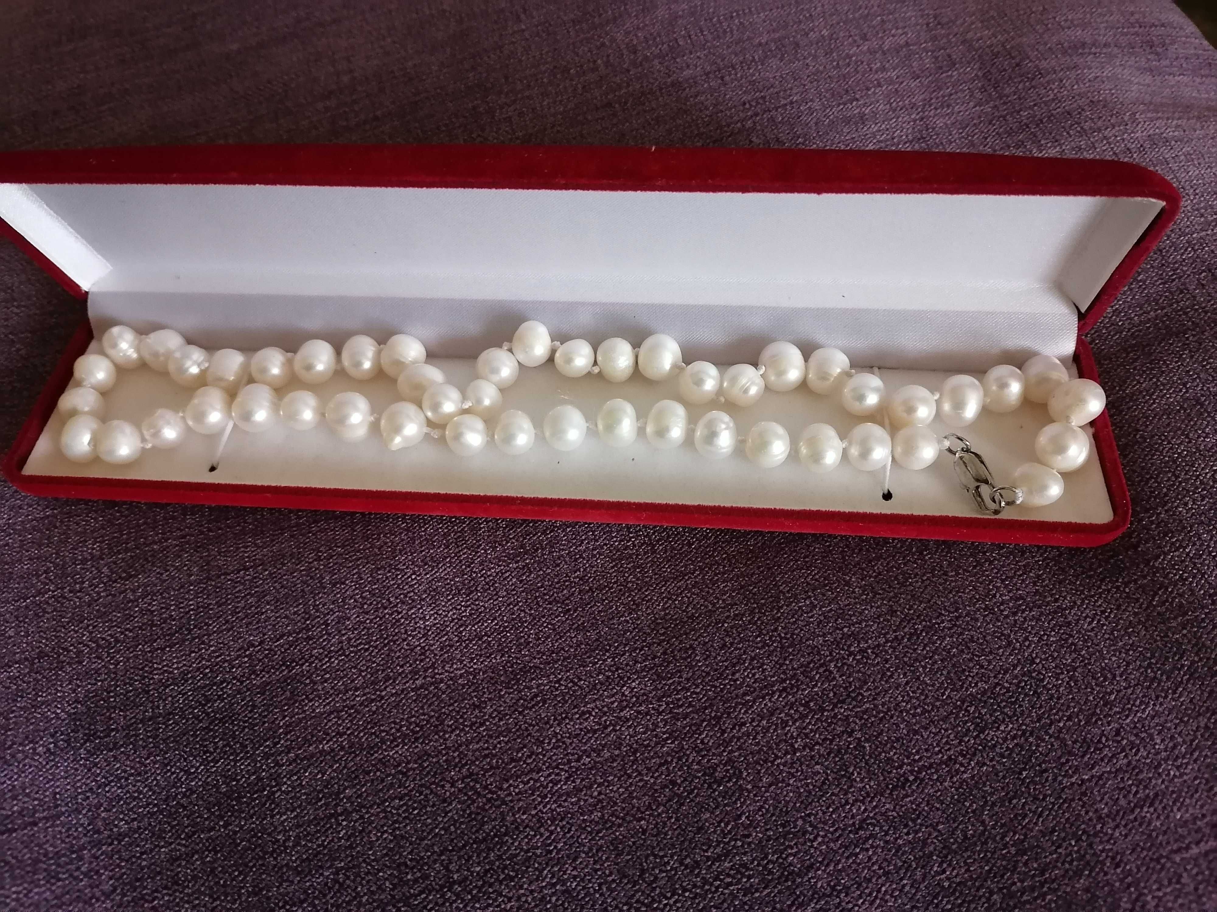 Ожерелье из натурального жемчуга