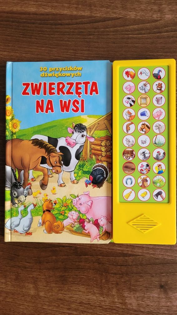 Zestaw 3 książek grajacych dla dzieci